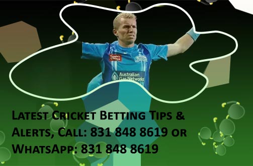 Cricket betting tipper