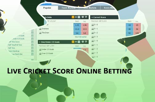 Betfair live cricket score card India